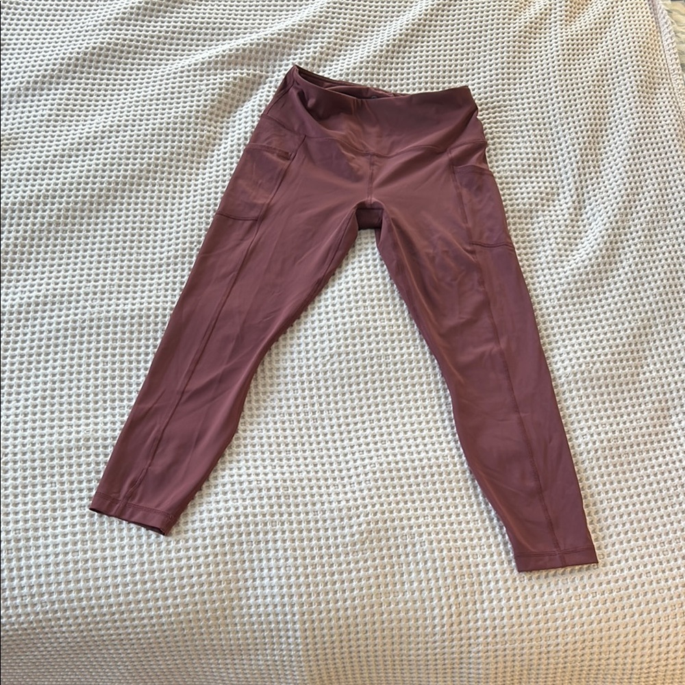 90 Degree By Reflex Mauve Leggings